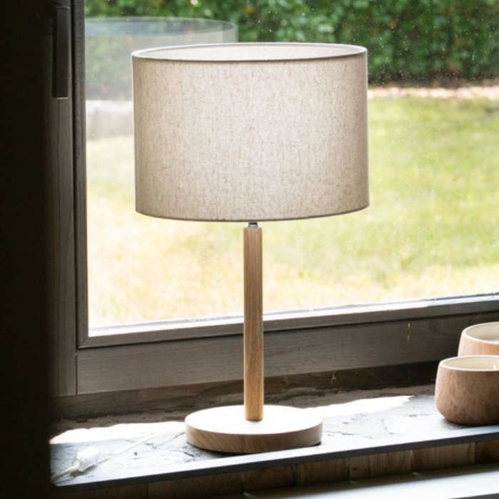 Andrea House - Wholesale Accent/Desk Lamp - Modern wooden table lamp0
