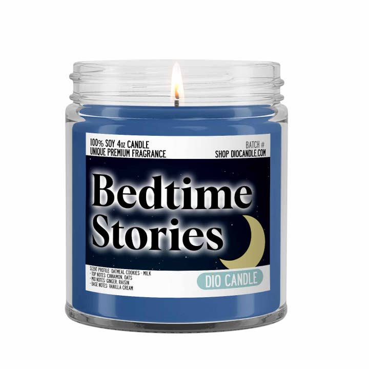Dio Candle Company - Wholesale Jar/Filled Candle - Bedtime Stories Candle2