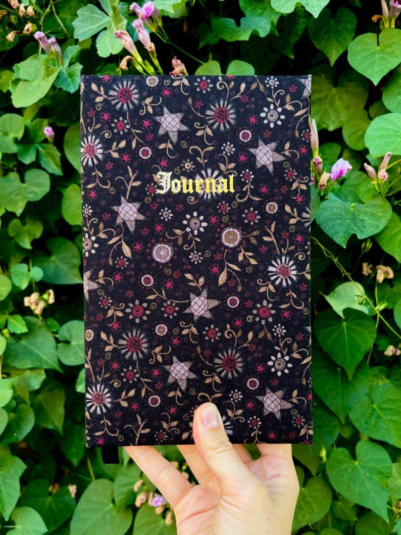 Petrichor & Co. - Wholesale Journal/Diary - Handmade Puffy Journal – Upcycled Thrifted Fabric, 100 Pages19