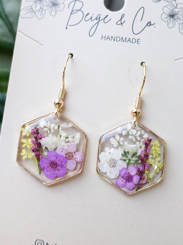 Blossomia Purple for wholesale by Beige & Co. Handmade