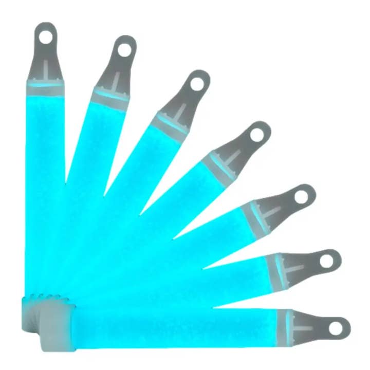 Blinkee.com, LLC - Wholesale Light-up toy – Kids & baby - 4 Inch Glow Stick Aqua Pack of 50