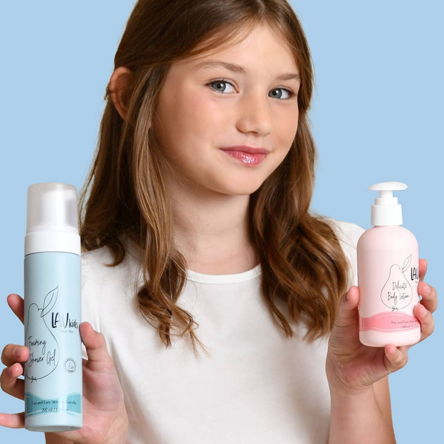 Lav Kids US - Vente Gel douche et shampoing 2 en 1 – bébé - Ensemble Essentiel pour la Douche1
