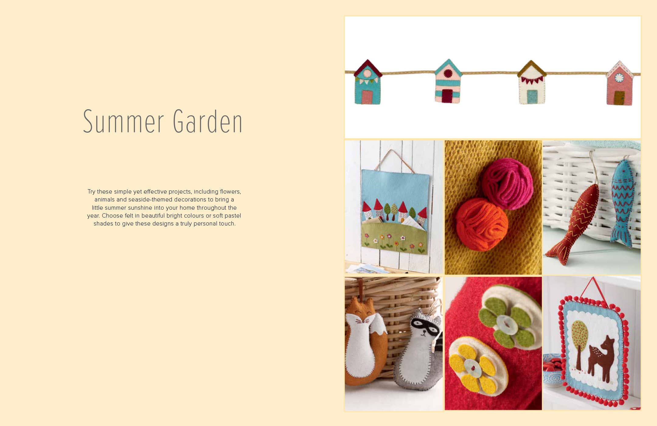 Penguin Random House LLC - Wholesale Crafts, Hobbies & DIY - A Year of Felt Decorations7