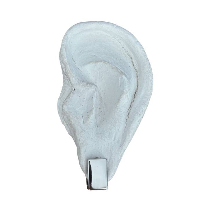 Orecchini a cerchio per lobo d'argento quadrato per la vendita all'ingrosso da parte di London Atelier Byproduct