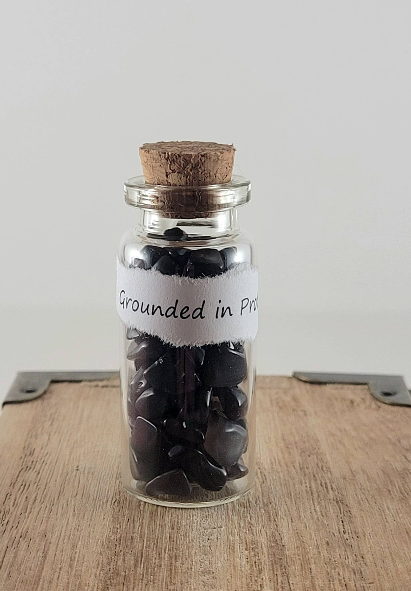 Amplified Ascension - Vendita all'ingrosso Pietra/cristallo spirituale - Basati sulla protezione - Barattoli riempiti di ossidiana0