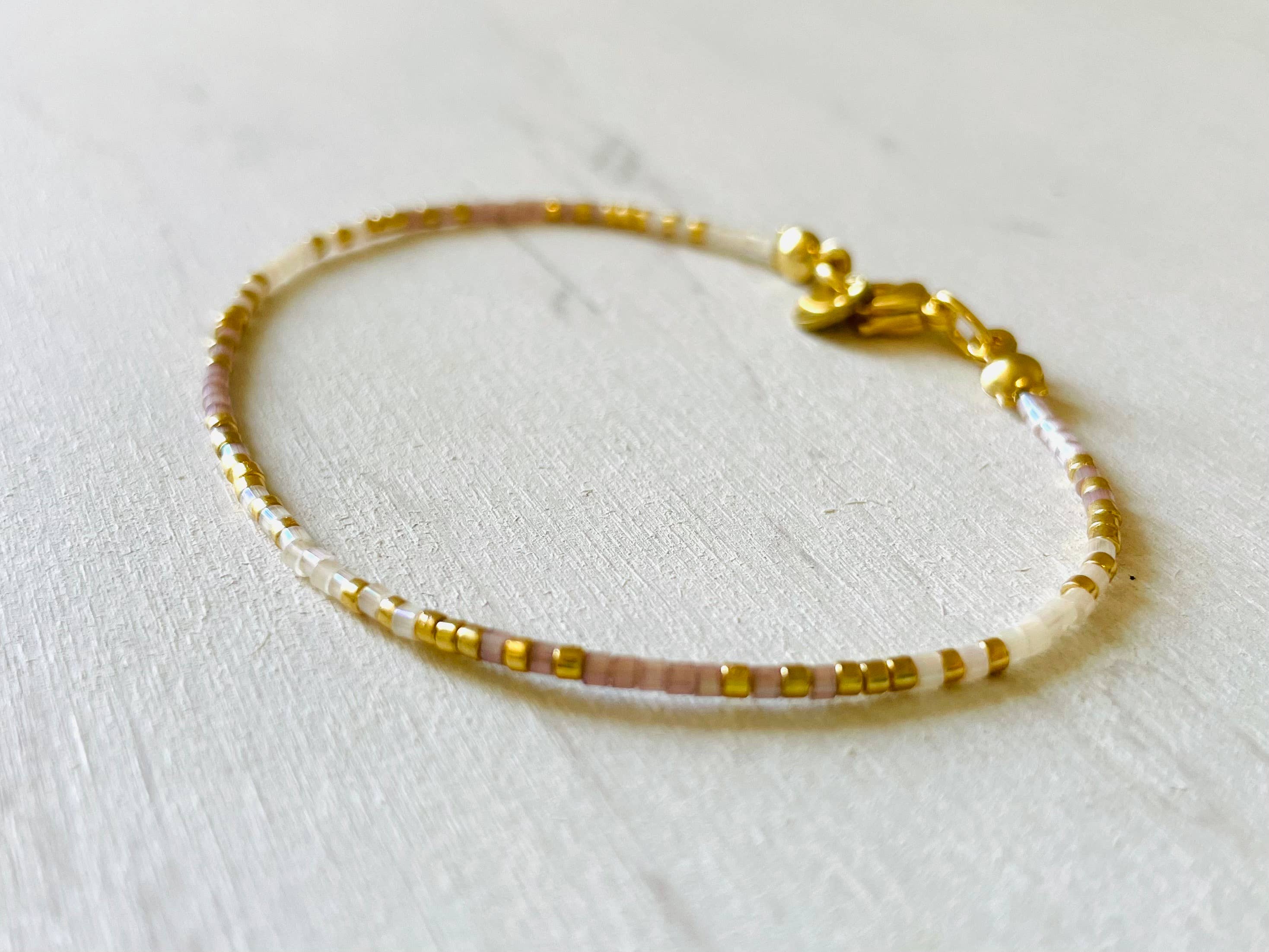 Atelline – wholesale Beaded bracelet – Stainless steel women's bracelets, bead bracelets N0143