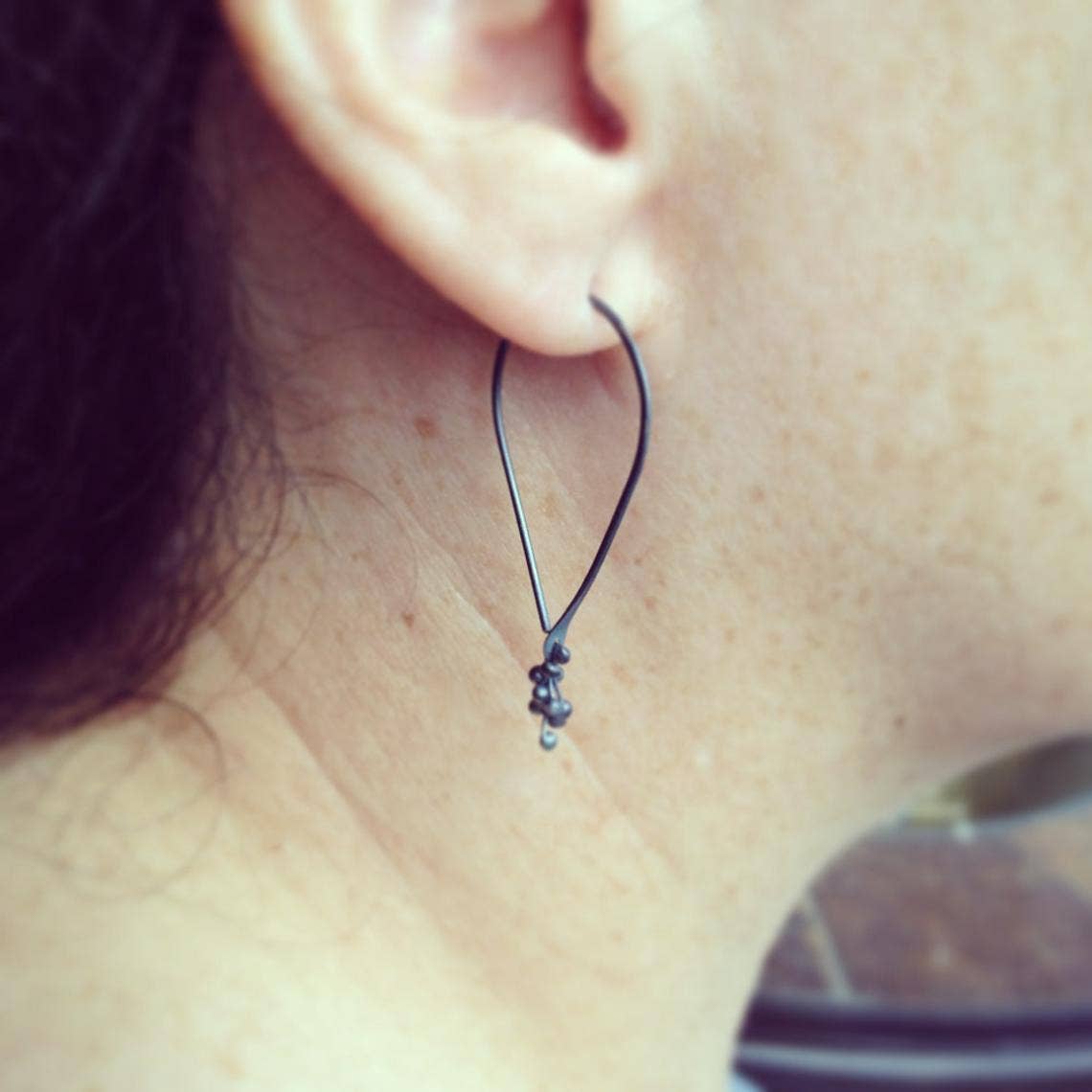 YedOmi Jewelry - Wholesale Hoop Earrings - Tear Hoops- Extra Small5