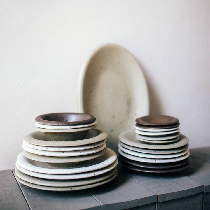 Bosque Cereal Bowl White Stoneware for wholesale on Faire3