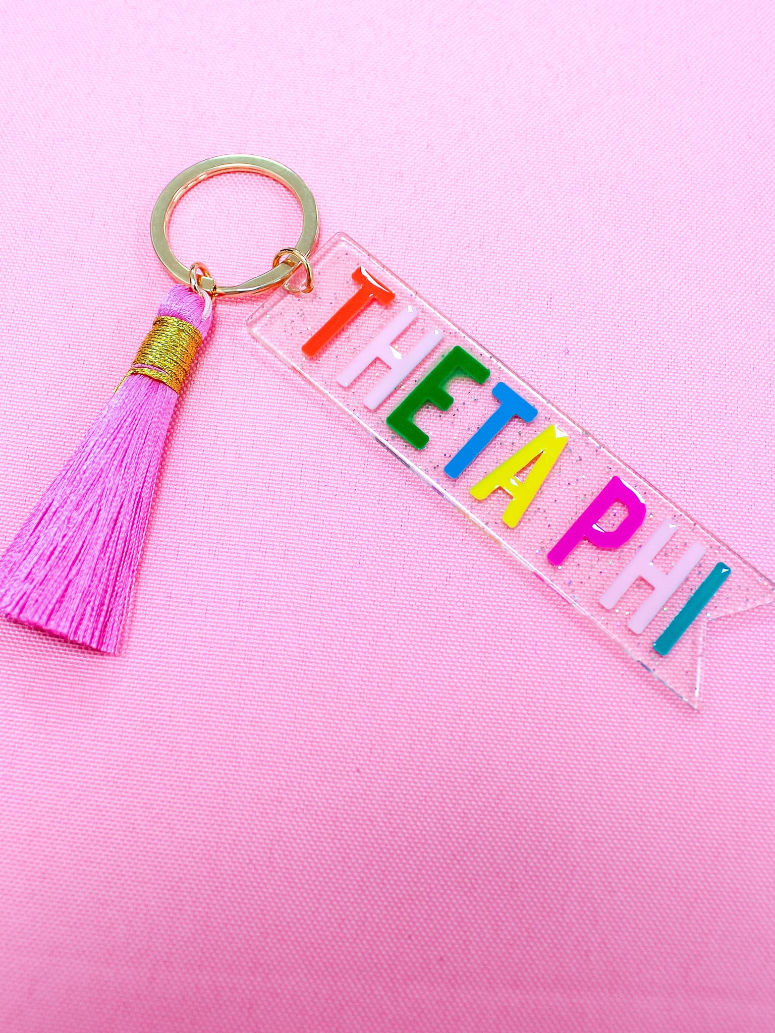 Duo Threads - Wholesale Keychain - Women's - Tassel Sorority Key Fob38