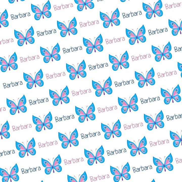 Personalized Butterfly Tissue Paper for wholesale by Potter's Printing