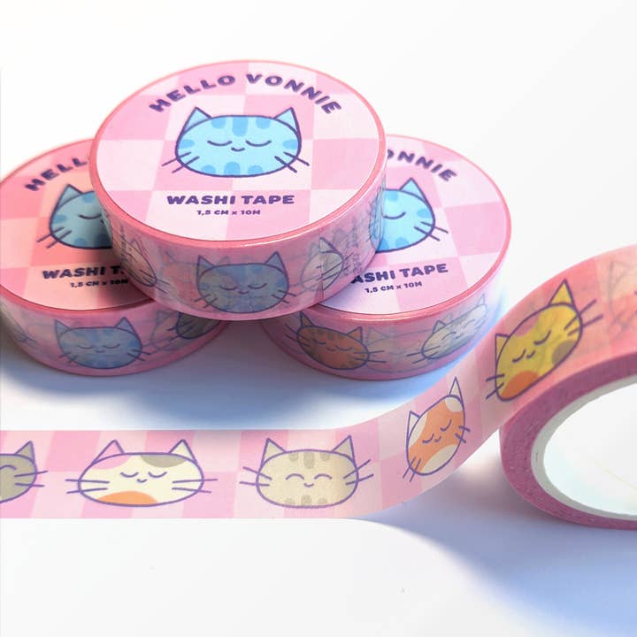 Fita Washi Cat por atacado de hello vonnie