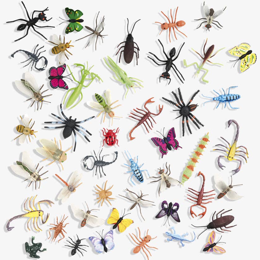 The Twiddlers – wholesale Toy set – Kids – 50 Different Fake Insects1