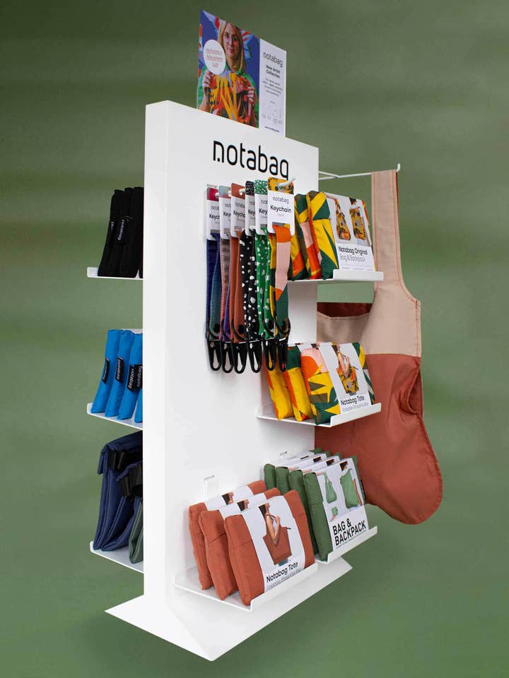 Notabag Large 2 Sided Display for wholesale by Notabag