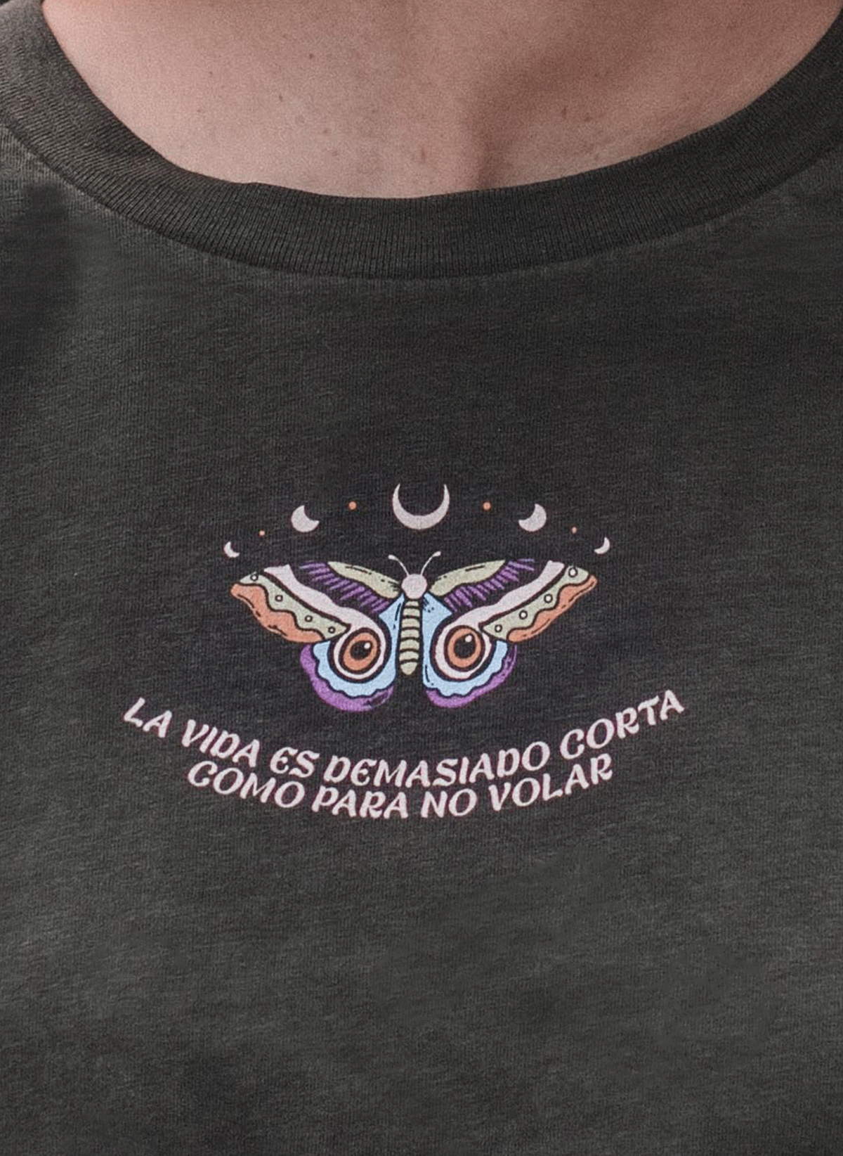 vintage sort Livet er for kort til ikke at flyve for engroshandel på Faire1