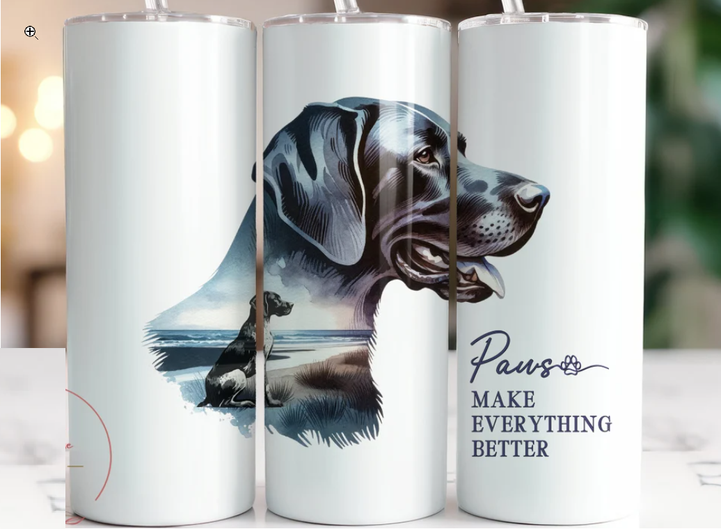Designs by Robyn - Wholesale Insulated Mug/Tumbler - German Shorthaired Pointer | Tumbler0