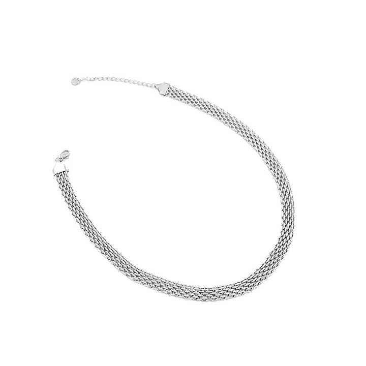 Pretty Simple - Wholesale Link & Chain Necklace - Addelynn Mesh Necklace - WATERPROOF3