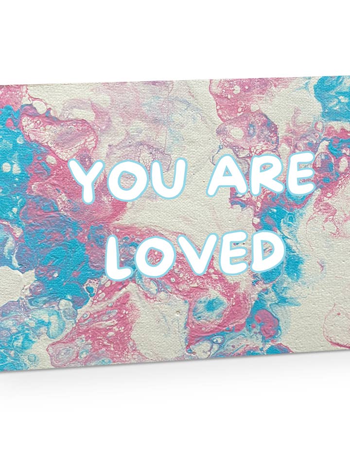YOU ARE TRANS LOVED Greeting Card for wholesale by Two Brides Presents