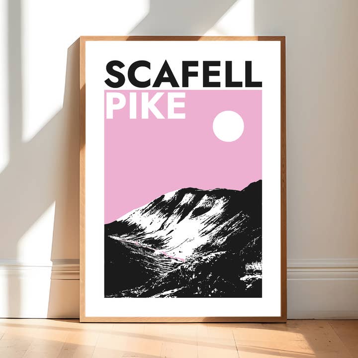 Impression de Scafell Pike pour la vente par Blank Wall Alt