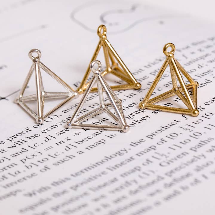 Pendientes Hipersimplex (Metal) para venta al por mayor de Hanusa Design