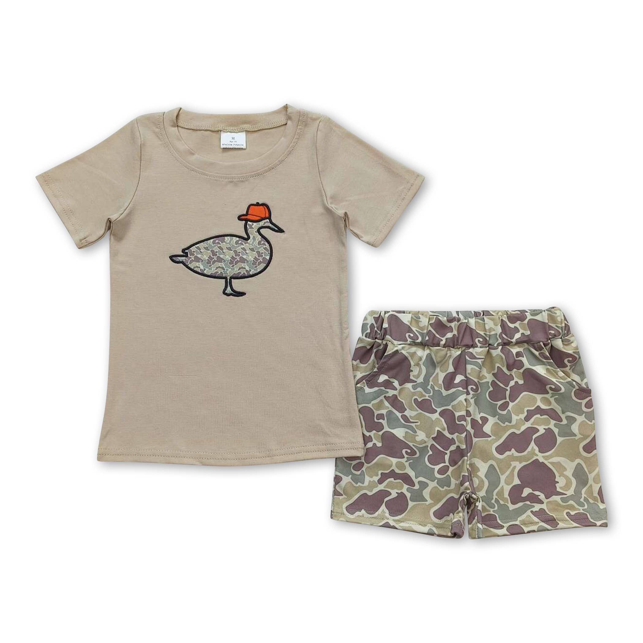 Yawoo Garments - Wholesale Bodysuit (Non-Footed) - Baby - Short sleeves camo duck call baby boy romper3