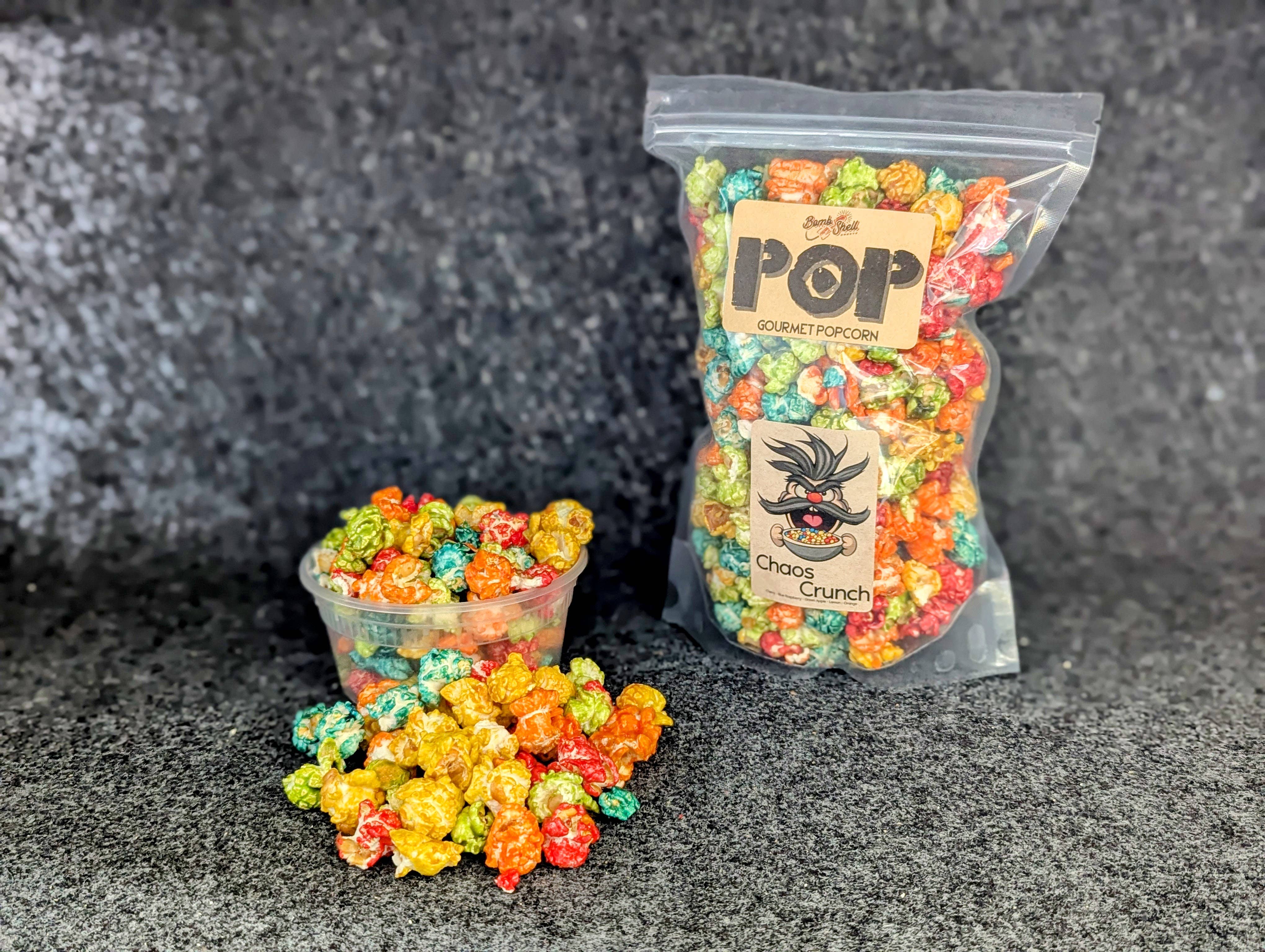Bombshell Sweets - Wholesale Popcorn - Chaos Crunch Gourmet Popcorn1