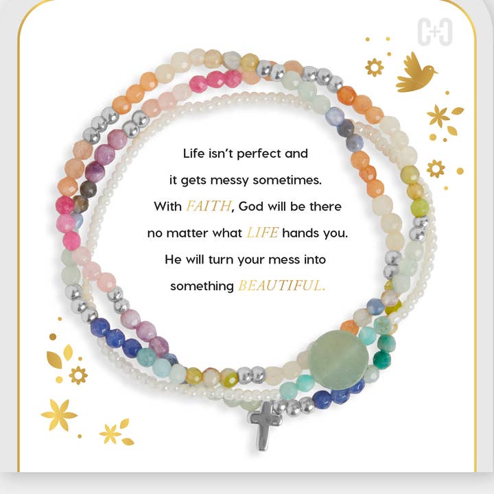 Messy Life Charm Bracelet for wholesale by COCO + CARMEN