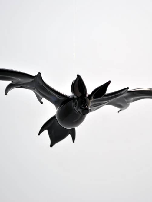 Grande Morcego em Voo por atacado de WGK Glass Art Inc
