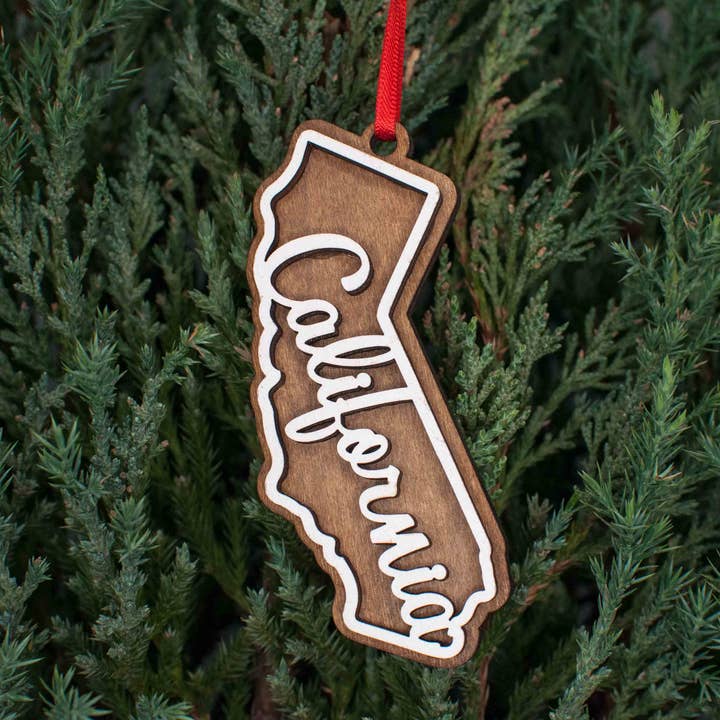 The Little Ornament Shop - Wholesale Ornament - California Christmas Ornament0
