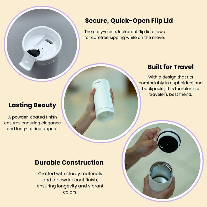 LAMOSE - Wholesale Insulated mug/tumbler - Custom Logo Skinny Tumbler Custom Engraved Corporate Tumbler6