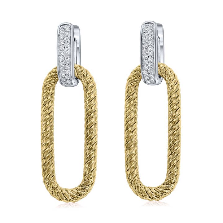 STEFANIA DROP HUGGIE for wholesale by Masi Jewelry