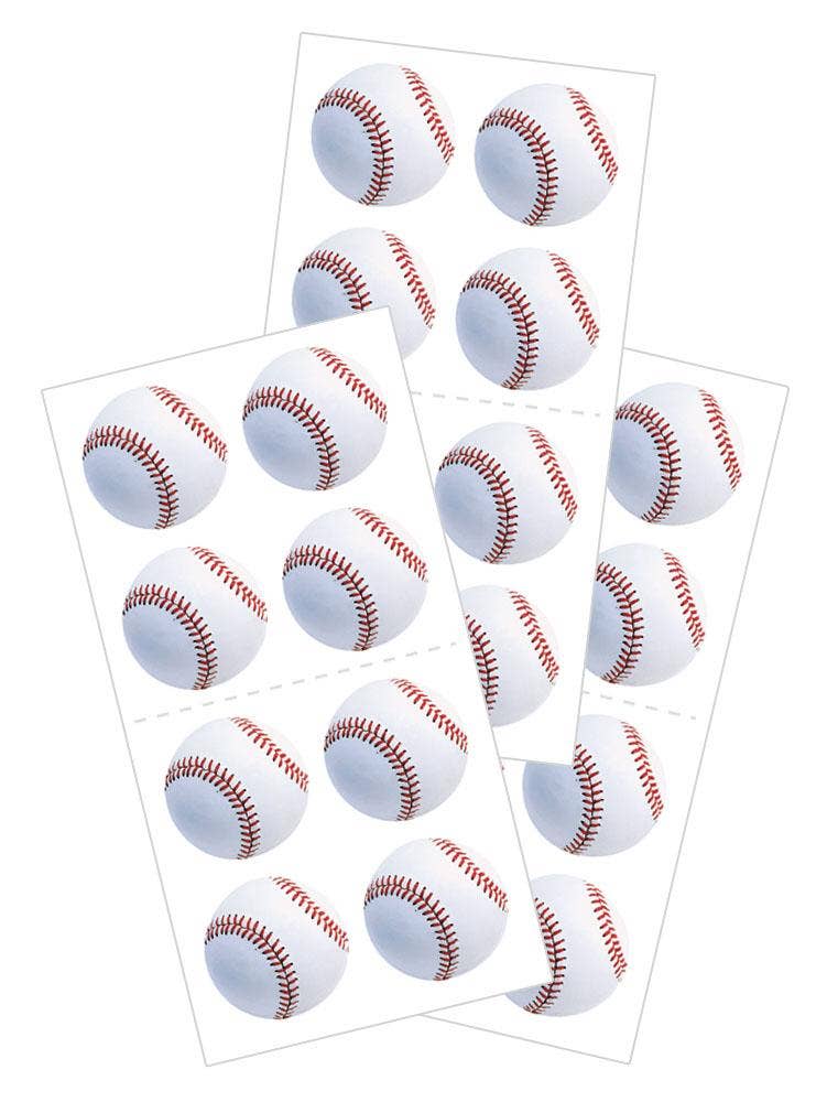 Paper House Productions - Wholesale Sticker - Baseballs Sticker0