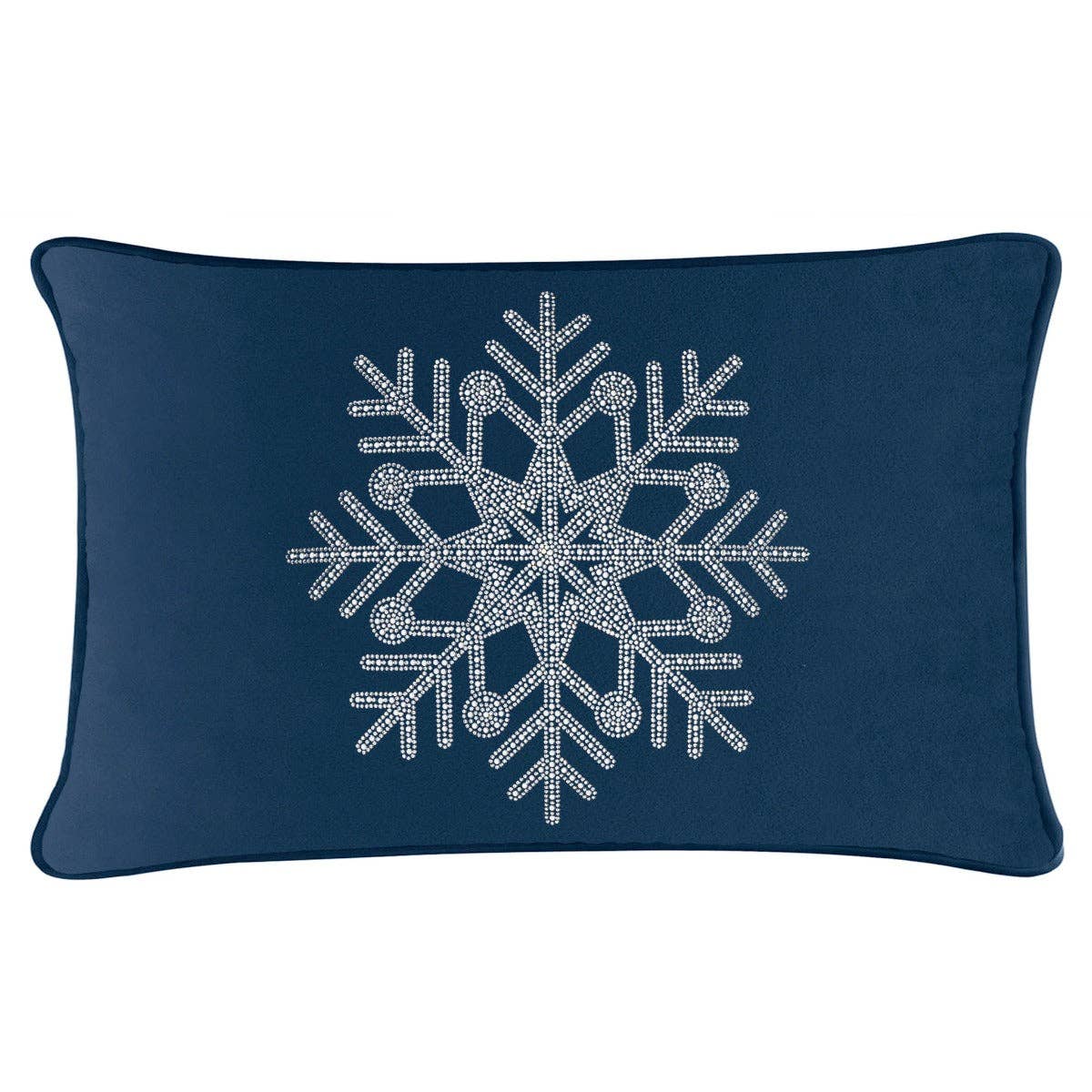 Sparkles Home - Wholesale Throw/Decorative Pillow - Rhinestone Snowflake Pillow12