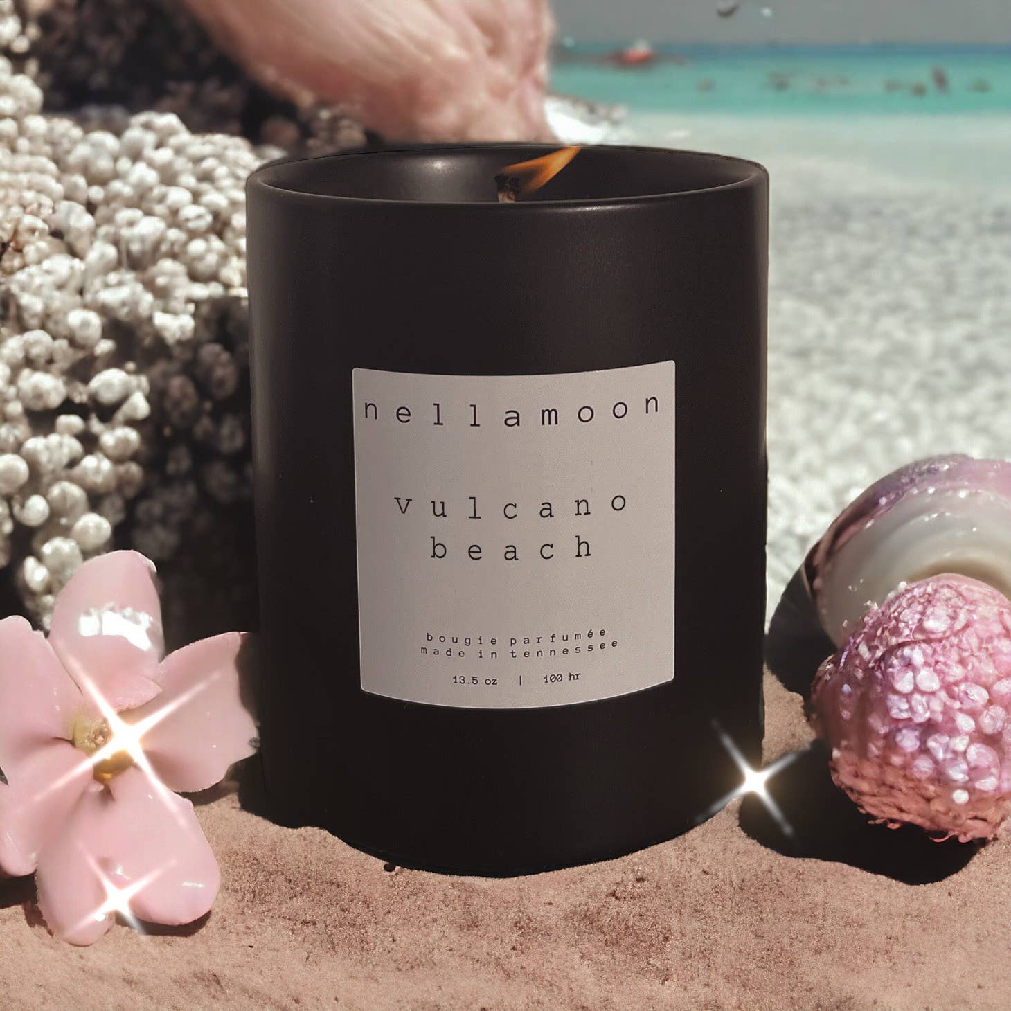 nellamoon - Wholesale Jar/Filled Candle - vulcano beach | italian lemons, crisp clementines, exotic gr0
