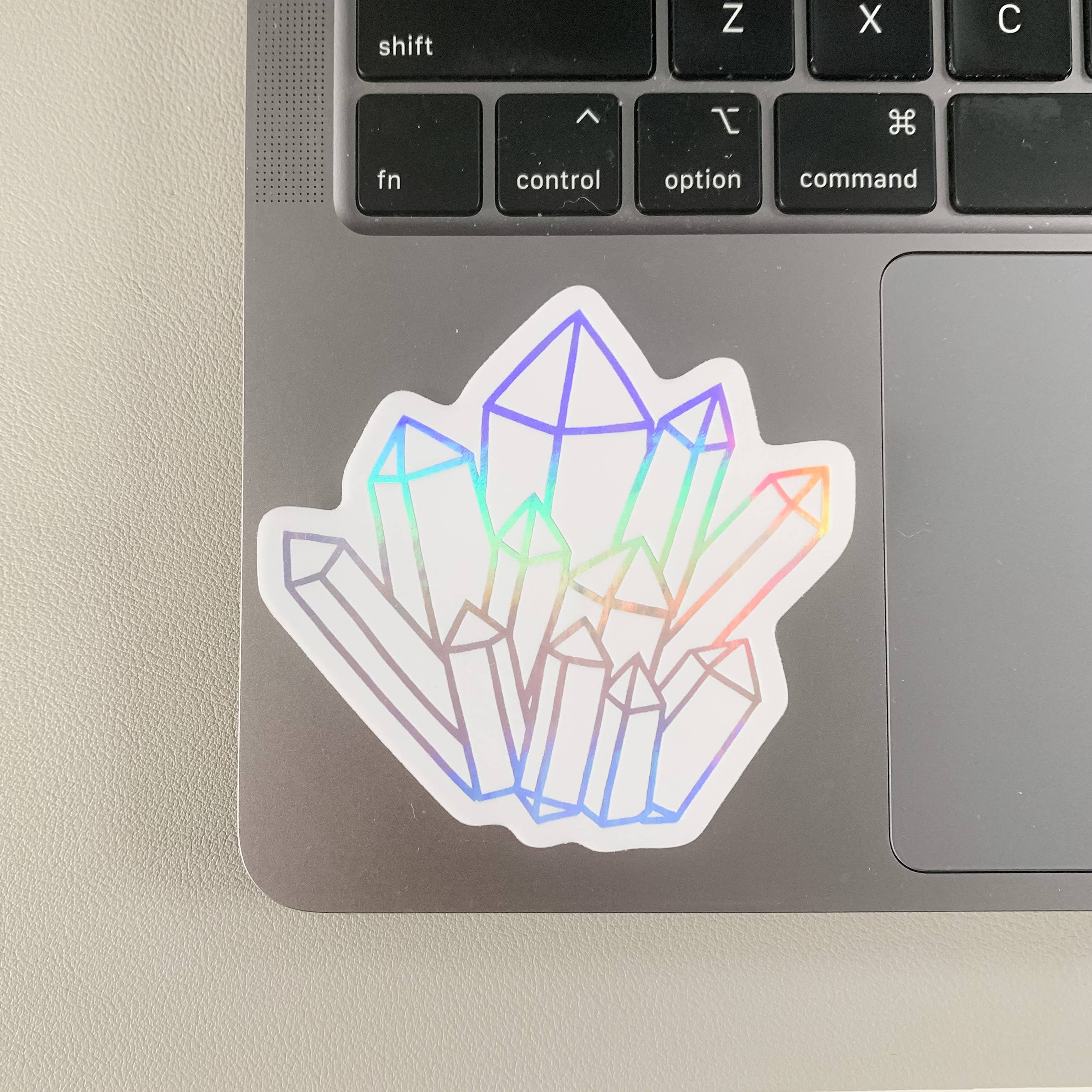 Lemon Press Studio - Wholesale Sticker - Holographic Crystal vinyl sticker1