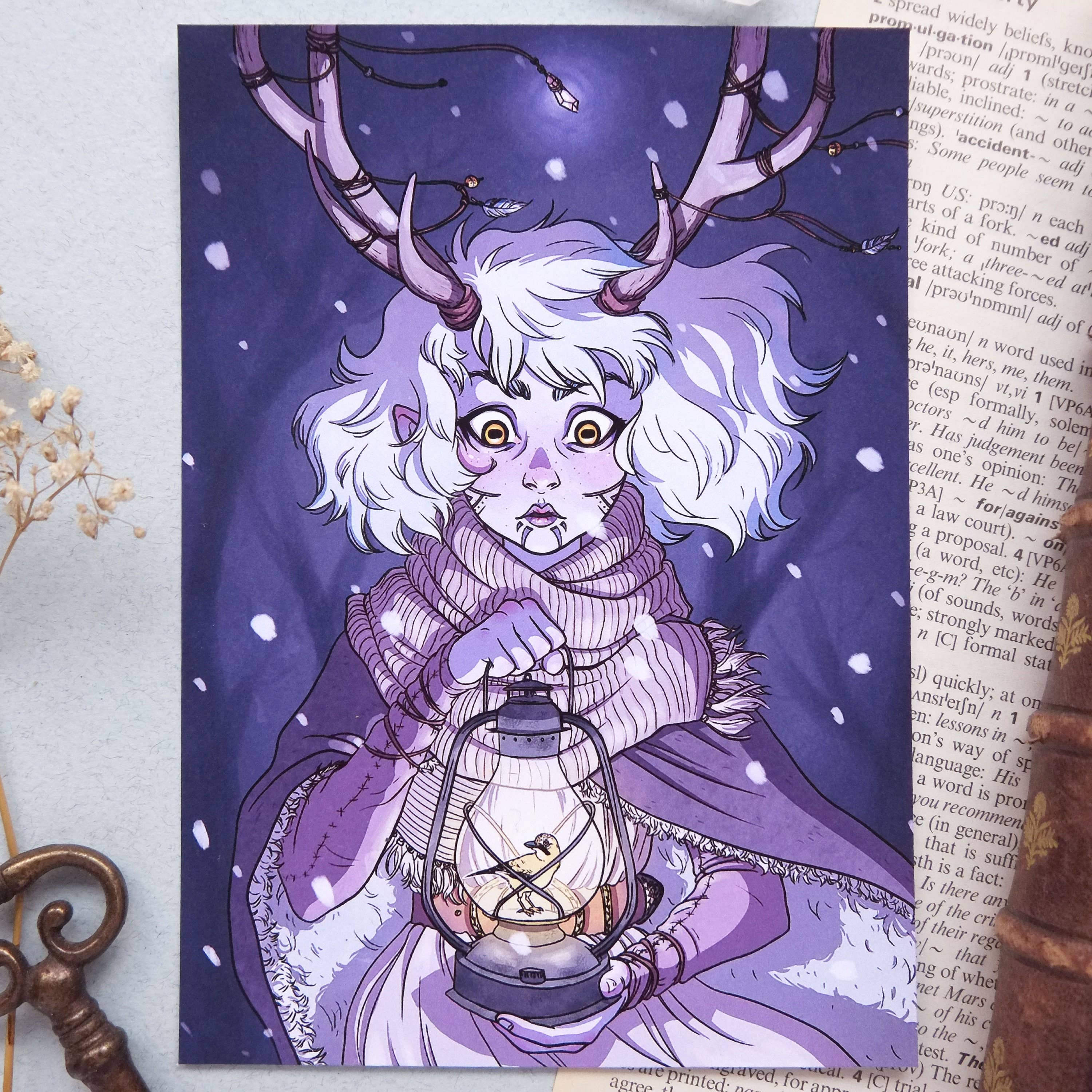 Owlnest Oddities - Wholesale Art Print - Beira - Print1