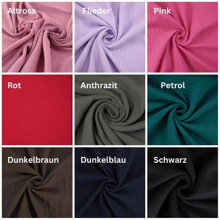Küstenfieber® – wholesale Gift box – Small muslin school cone as desired, 35 cm, many colors