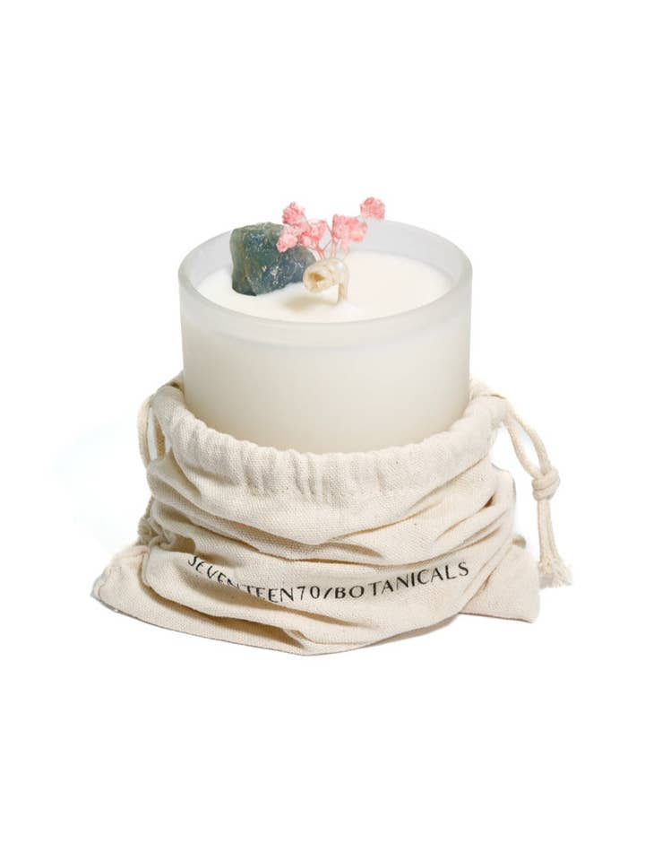 Watermelon with Blue Fluorite crystal POSITIVE VIBES for wholesale by Seventeen70 Botanicals