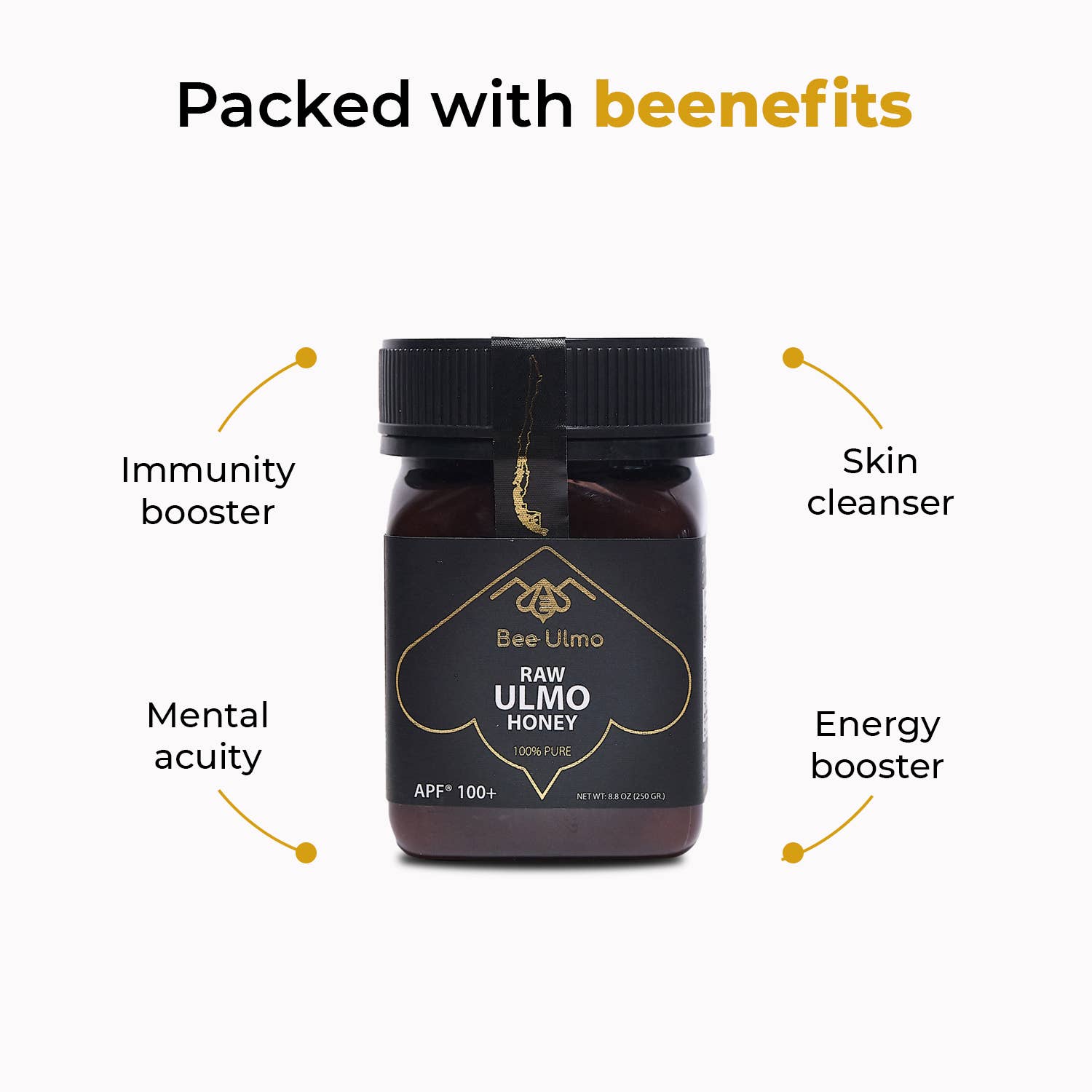 Bee Ulmo - Wholesale Honey - BEE ULMO Honey APF 100+. Support Your Immune System1