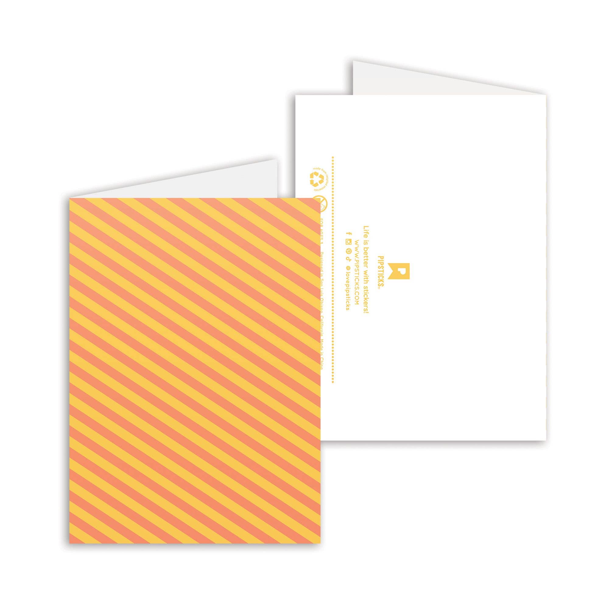 Pipsticks - Wholesale Stationery/Notecard Set - Happy Mail Medley Notecard Pack (12ct)11