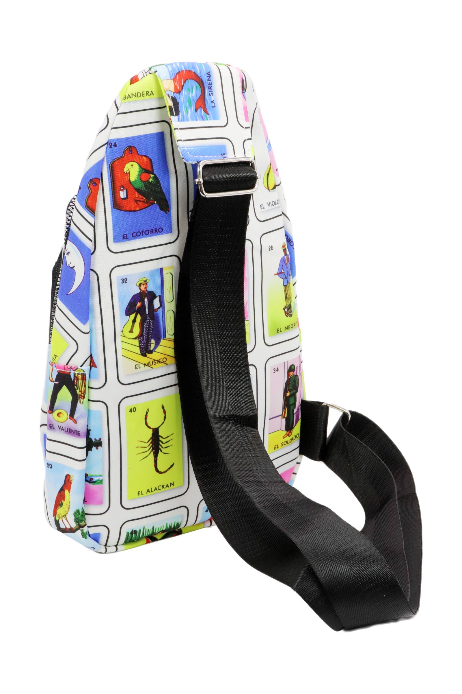 Cap Zone – wholesale Axelremsväska – Unisex – La Loteria Matte Vadderad Axelremsväska2