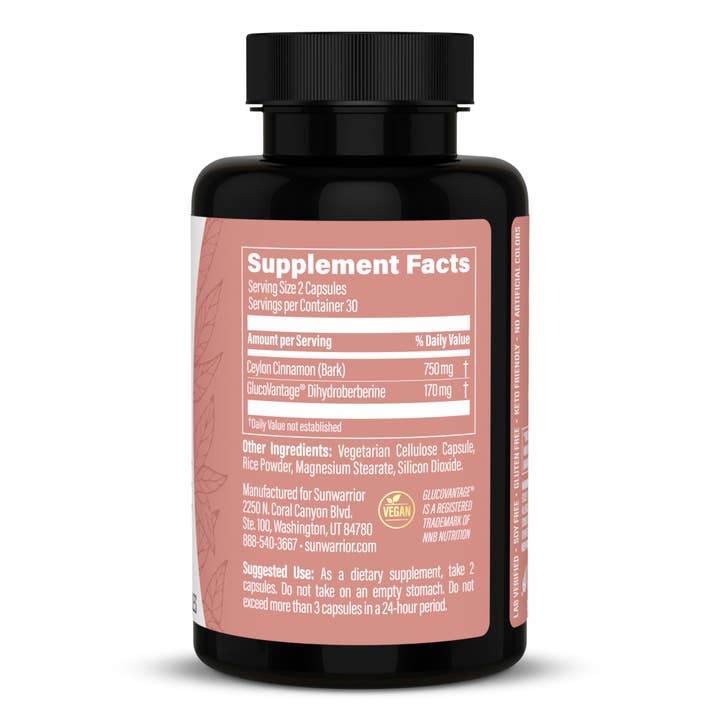 Sunwarrior - Wholesale Oral Supplement/Vitamin - Sunwarrior Shape Berberine - Metabolism Support5