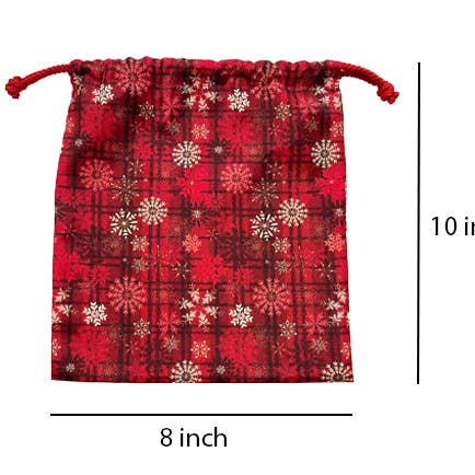 H-H - Wholesale Gift Bag - Christmas Drawstring Gift Bag; 310TV.