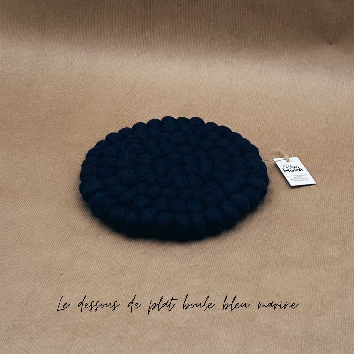 New Heidi - Wholesale Placemat - Felt ball trivet - New Heidi2