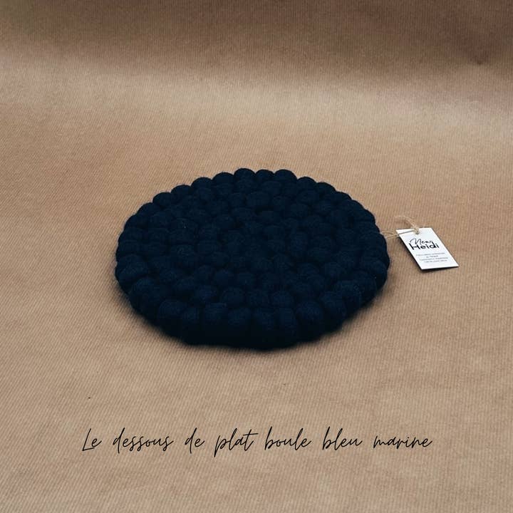 New Heidi - Wholesale Placemat - Felt ball trivet - New Heidi2