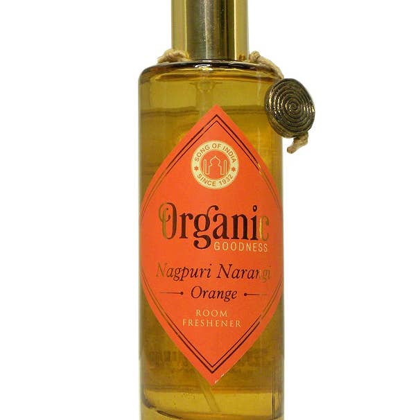 R. Expo/Song of India - Wholesale Room & Linen Spray - Orange - Organic Goodness Room Freshner -1