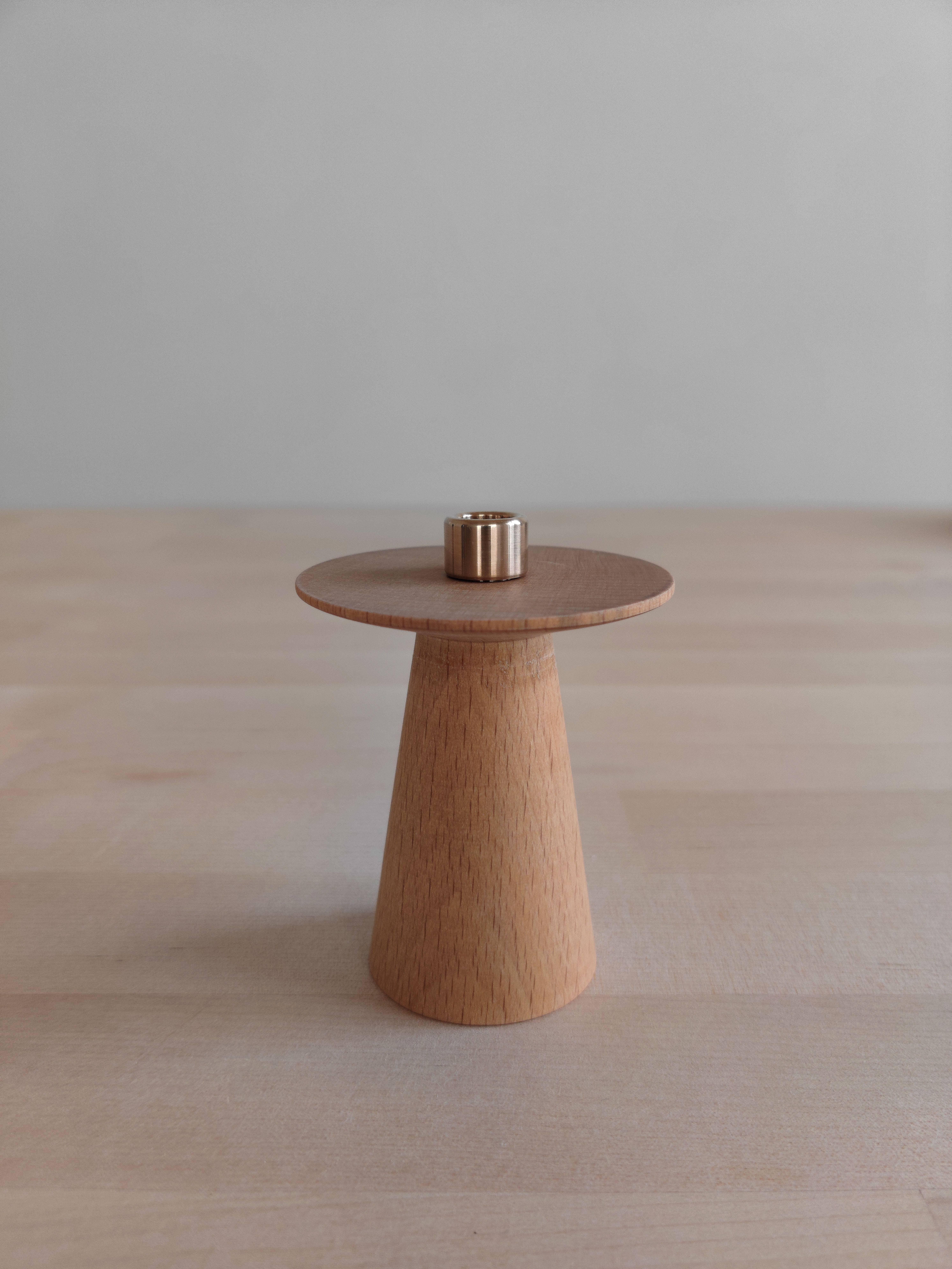 korys - Wholesale Candle Holder - Oiled beech wood candle holder / 1 pcs.10