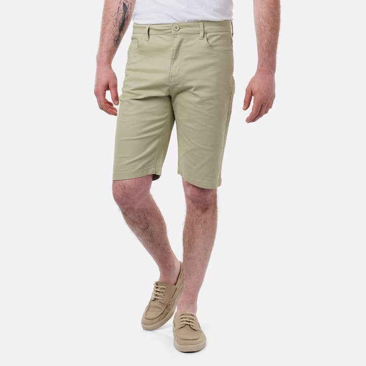 Bermudas 5 Bolsillos Beckman-Caqui para venta al por mayor de HOPENLIFE