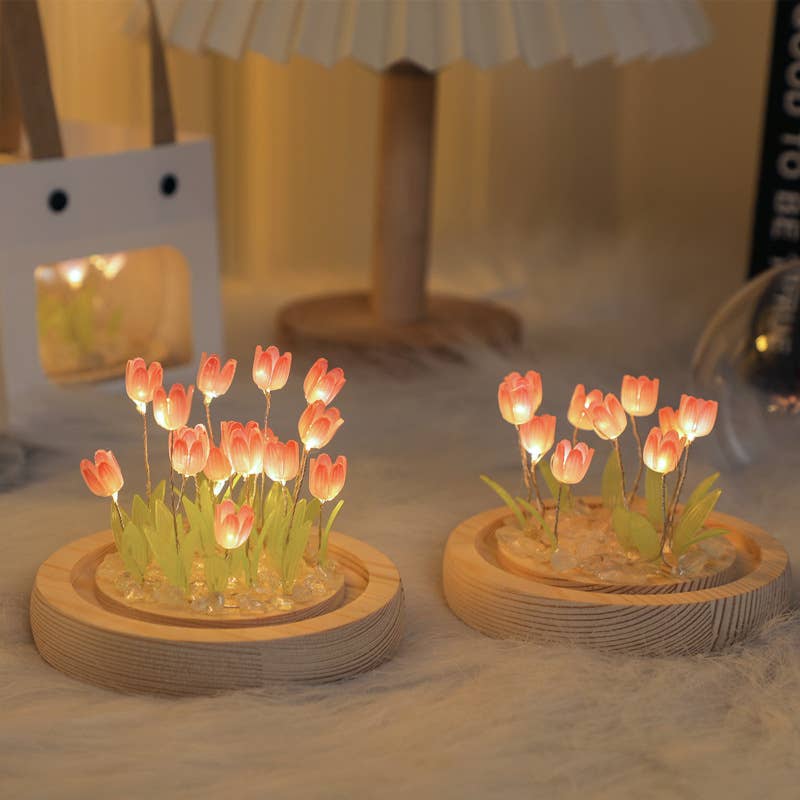 Kitsville - Wholesale DIY Craft Kit - Tulip LED Light DIY Kit, Craft Gift for Girls9