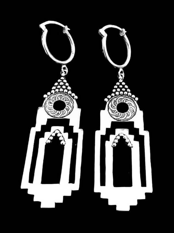 Cattedrale Magica Earrings 925 silver for wholesale by SHE ARCHIVES