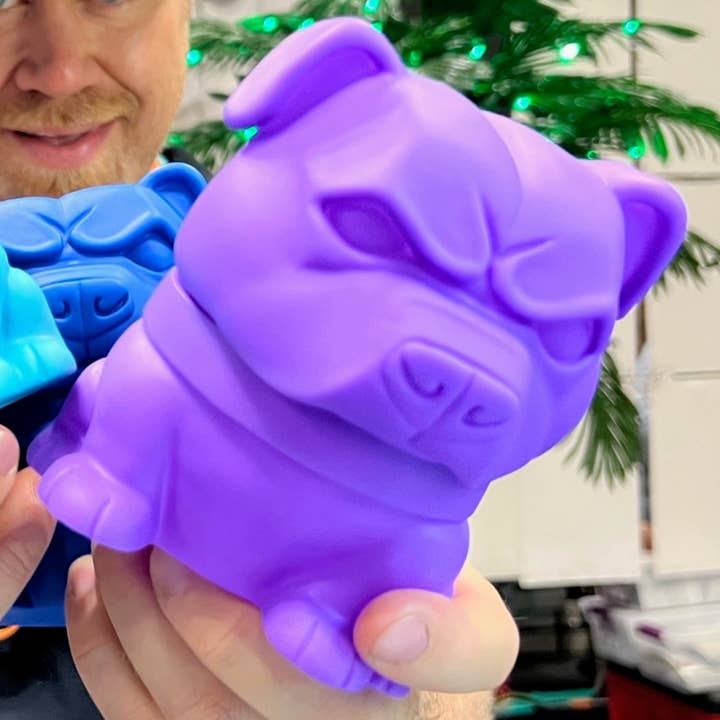 Tenacious Toys - Wholesale Decorative Figurine - Danger Dog Taste the Rainbow Edition DIY vinyl 5-inch figure16